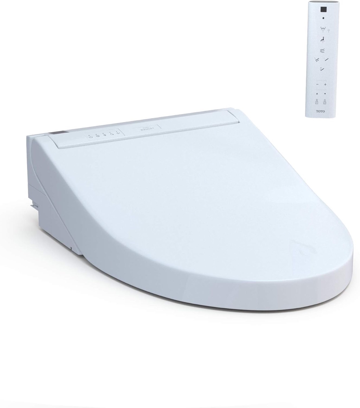 Toto C5 washlet seat with remote, an alternative to a full smart toilet